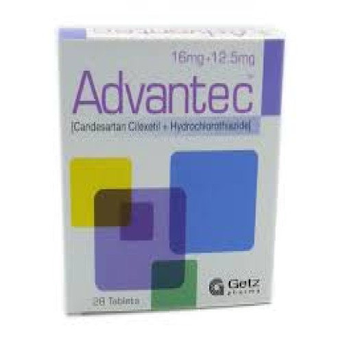 Advantec Candesartan Cilexetil +Hydrochlorothiazide